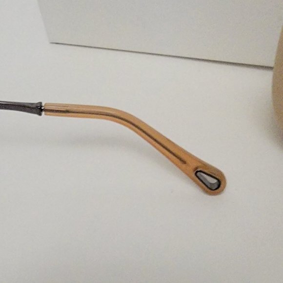 CHLOE CE144S Metal Mirrored Romie Aviator Sunglasses - Picture 13 of 15